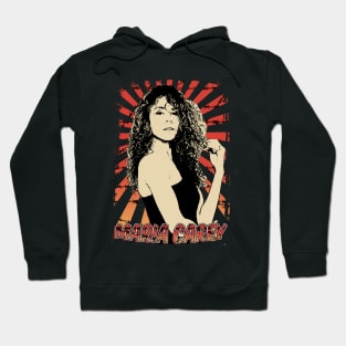 Mariah Carey 80s  Retro Vintage Aesthetic Hoodie